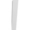 Ekena Millwork 4-in. W x 18-in. D x 24-in. H Traditional Architectural Grade PVC Knee Brace BRCP04X18X24TRA - alternate 6